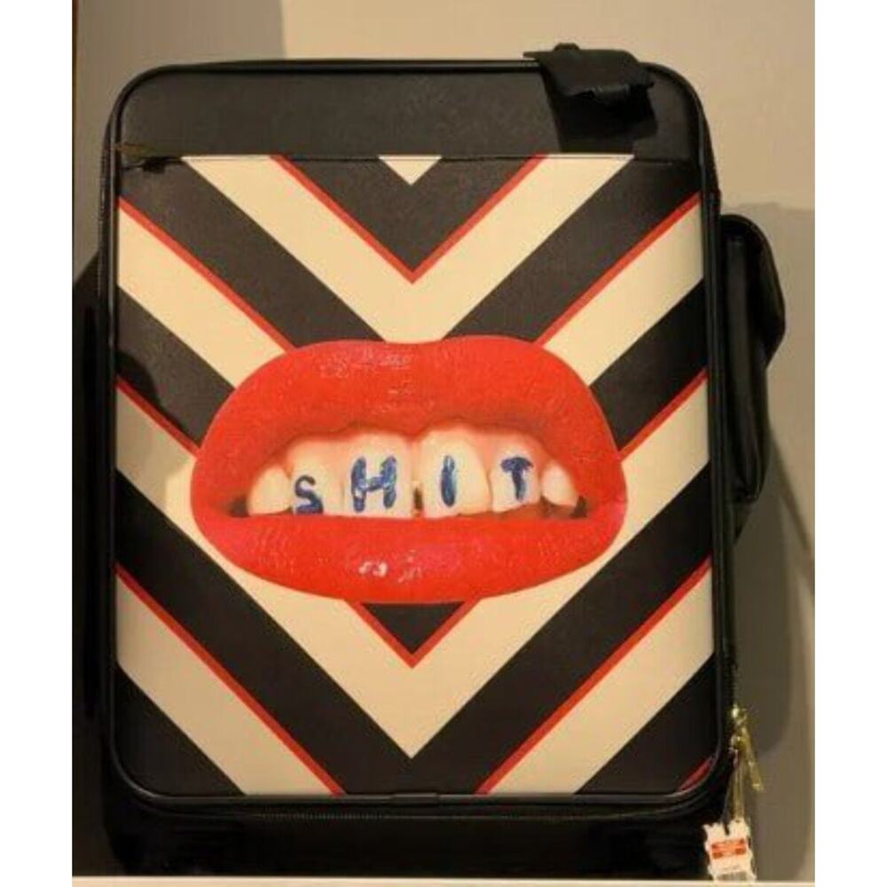 Seletti Toiletpaper Travel Trolley Suitcase